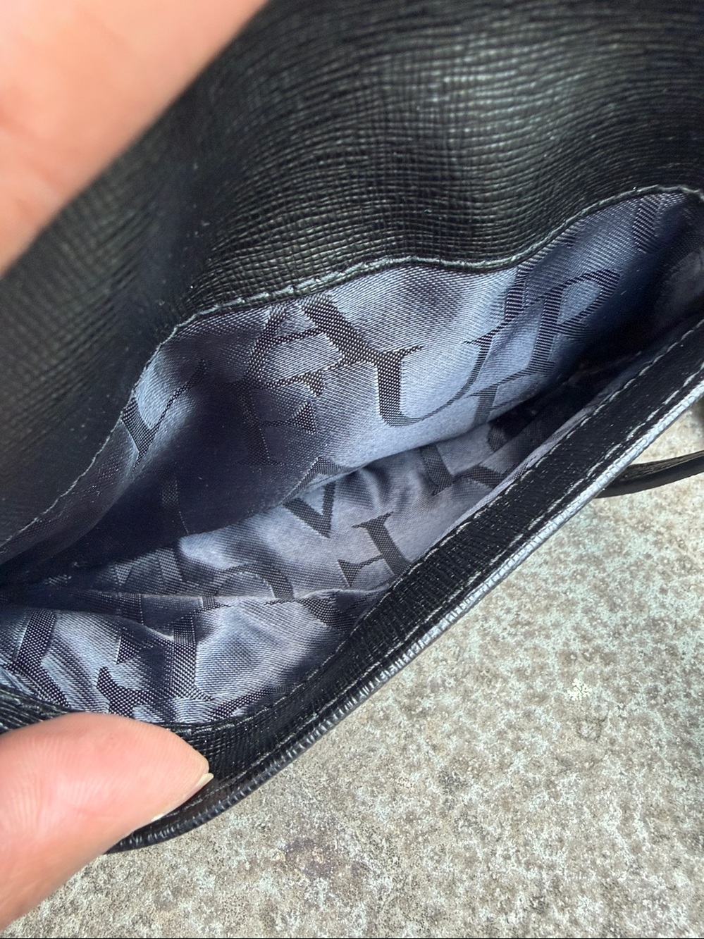Furla Black Saffiano Leather Crossbody Camera Bag with Gold Logo - Picture 12 of 13